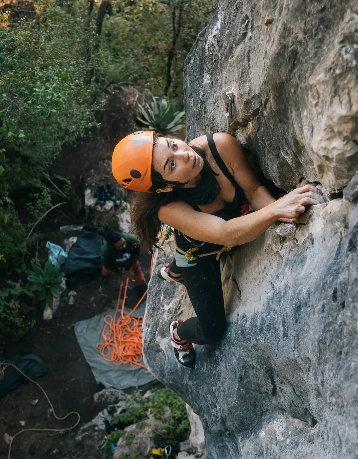 Escaladora en Chiapas